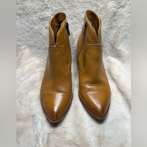 Frye Women’s Jennifer Ankle Boot Brown Leather Size 6.5 - Picture 3 of 8